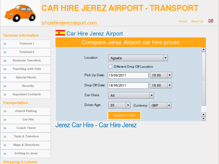 www.a1carhirejerezairport.com