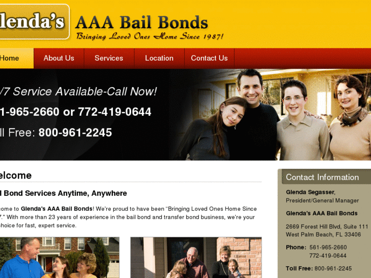 www.aaaglendasbailbonds.com