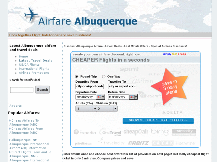 www.airfare-albuquerque.com