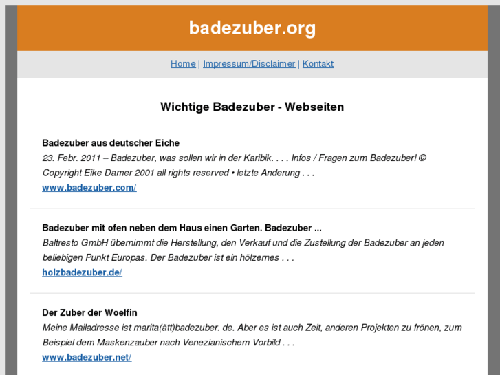 www.badezuber.org