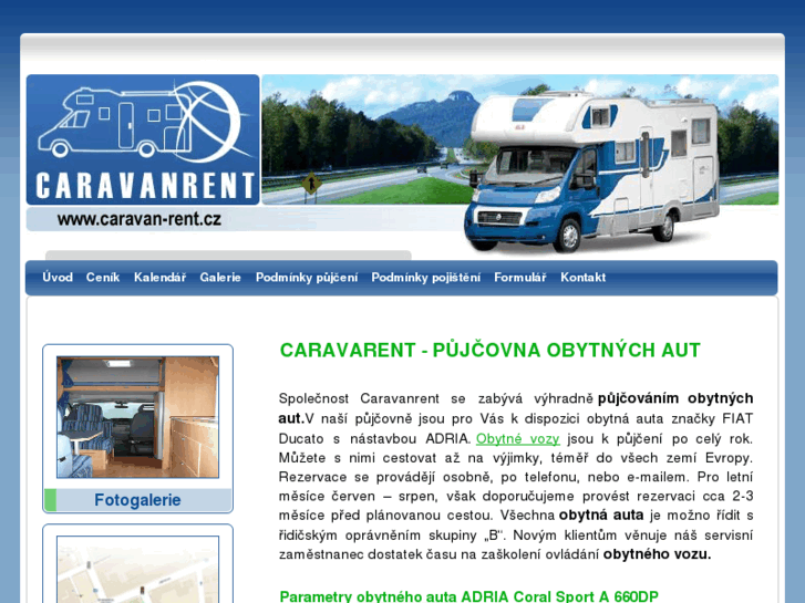 www.caravan-rent.cz