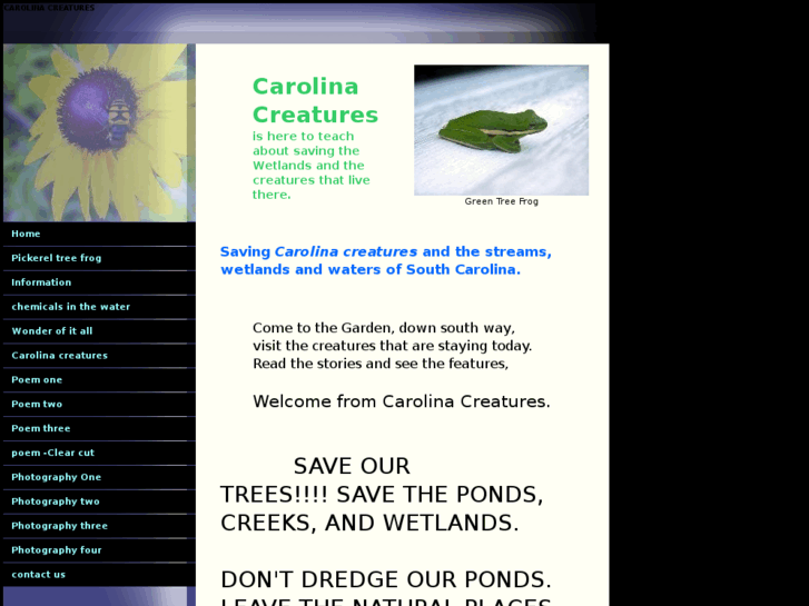 www.carolinacreatures.com