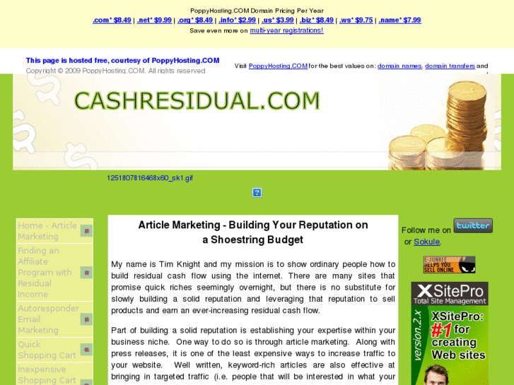 www.cashresidual.com