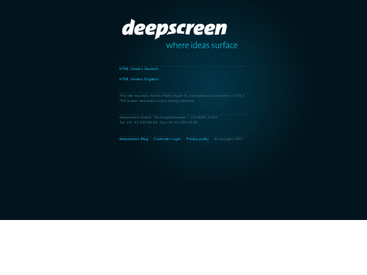 www.deepscreen.ch