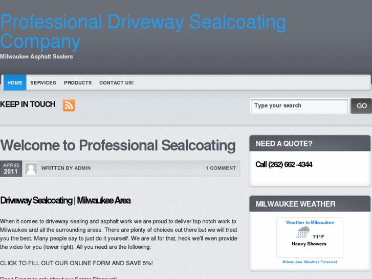 www.drivewaysealingmilwaukee.com