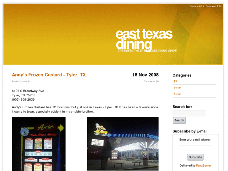 www.east-texas-dining.com