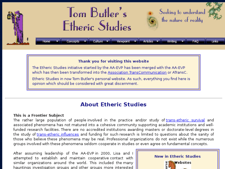 www.ethericstudies.org