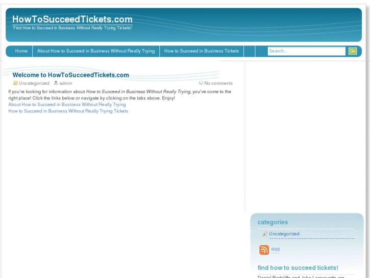 www.howtosucceedtickets.com