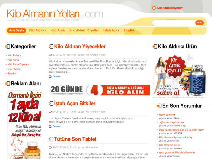 www.kiloalmaninyollari.com