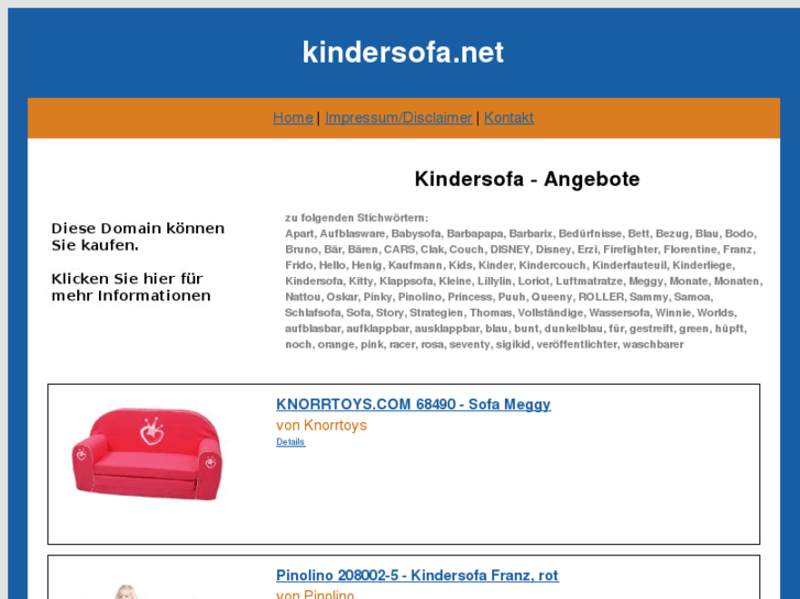 www.kindersofa.net