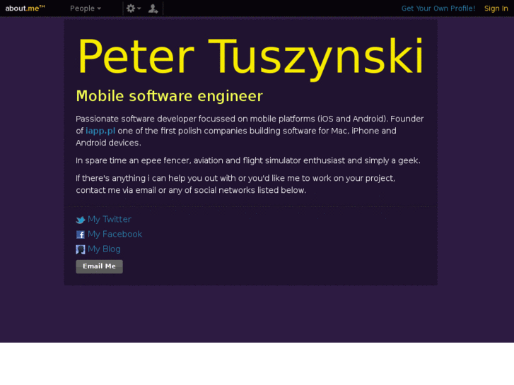 www.petertuszynski.com