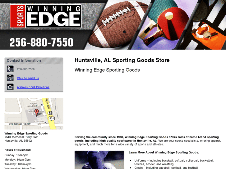 www.sportinggoodshuntsville.com