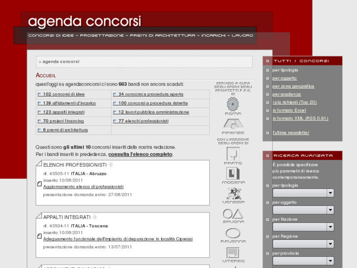 www.agendaconcorsi.com