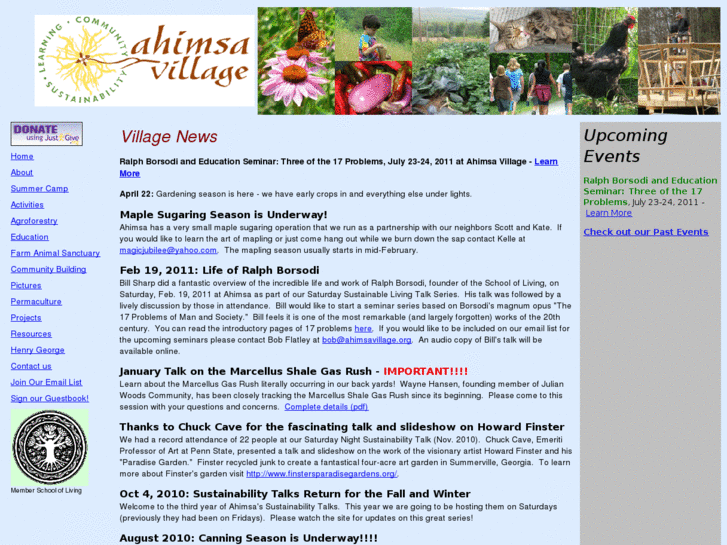 www.ahimsavillage.org