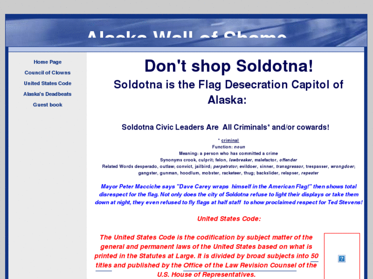 www.alaskawallofshame.com