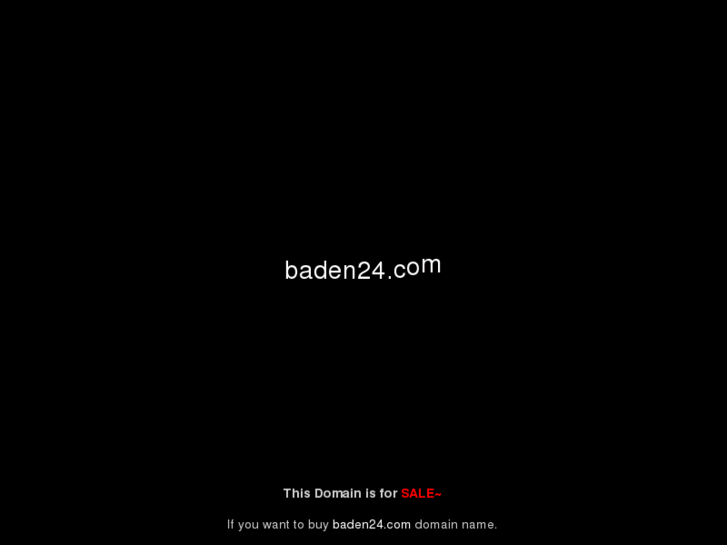 www.baden24.com