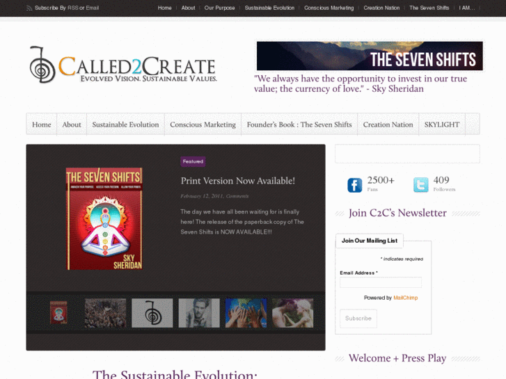 www.called2create.net