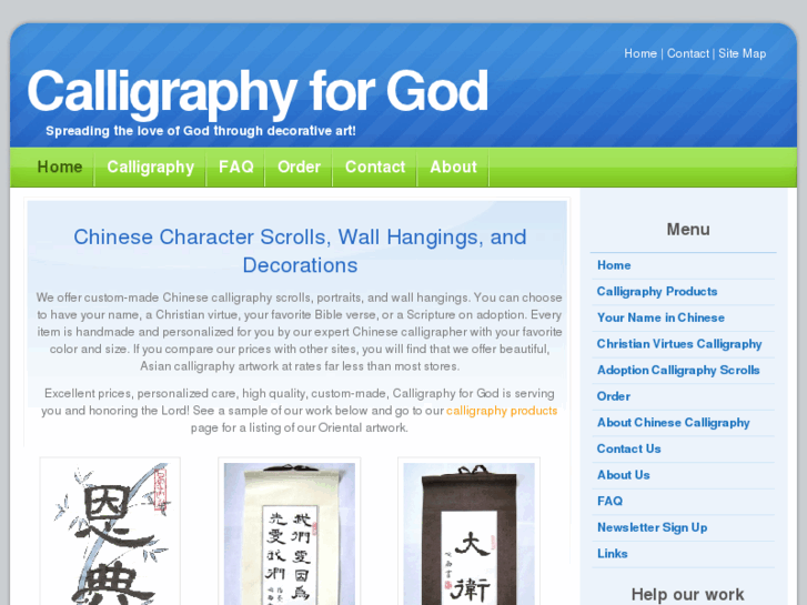 www.calligraphyforgod.com