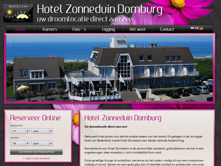 www.hotelzonneduin.com