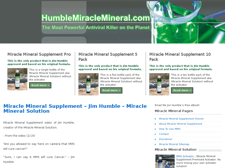 www.humblemiraclemineral.com