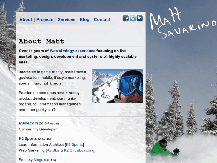 www.mattsavarino.com