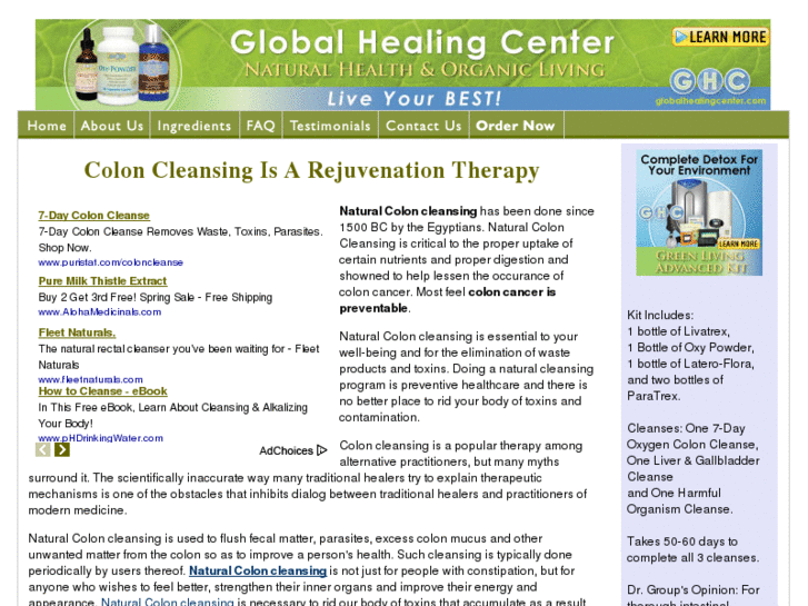 www.natural-colon-cleansing-4u.com