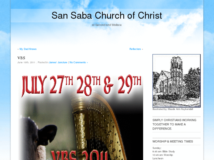 www.oursansabachruchofchrist.org