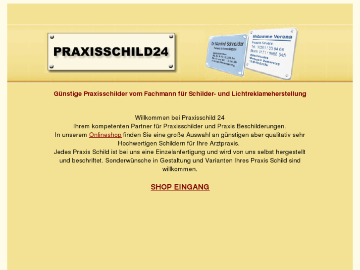 www.praxis-schilder-online.de