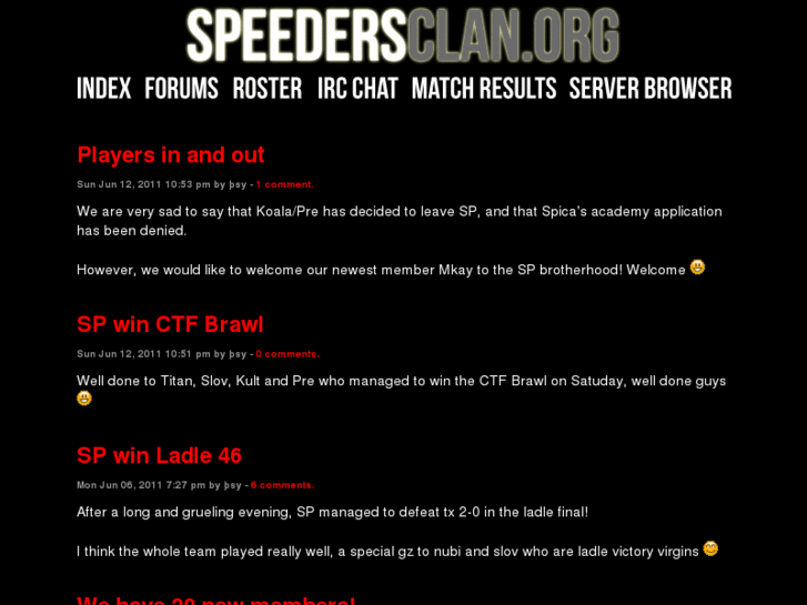 www.speedersclan.org