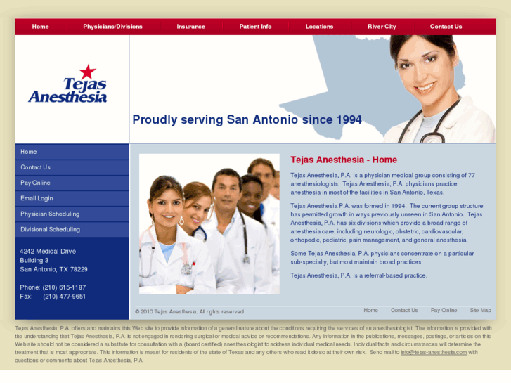 www.tejas-anesthesia.com