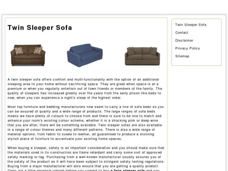 www.twinsleepersofa.net