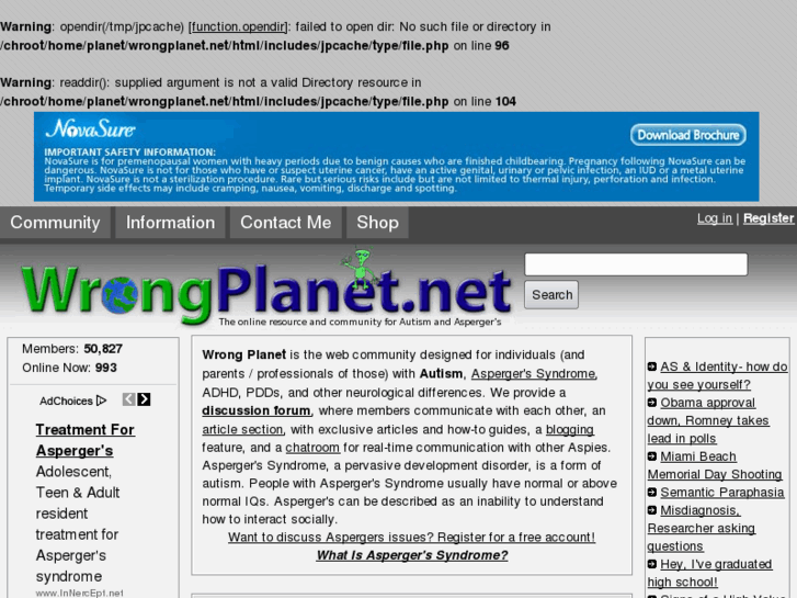 www.wrongplanet.net