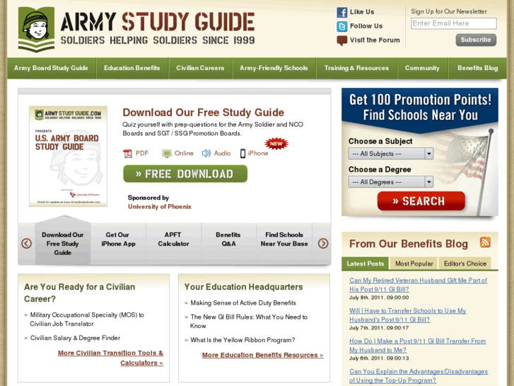 www.armystudyguidesite.org