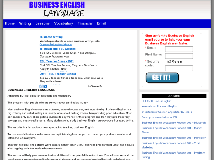 www.businessenglishlanguage.com