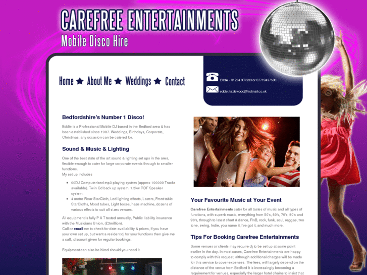 www.carefreeentertainments.co.uk