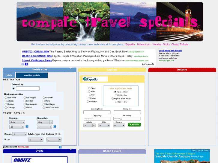 www.comparetravelspecials.com