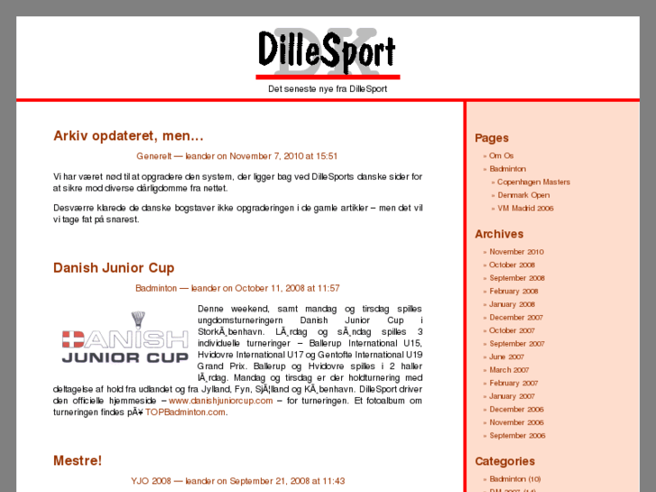 www.dillesport.dk