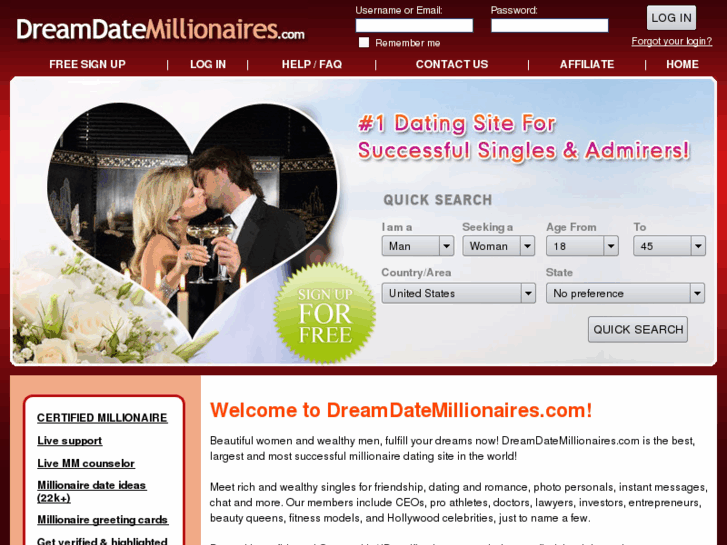 www.dreamdatemillionaires.com