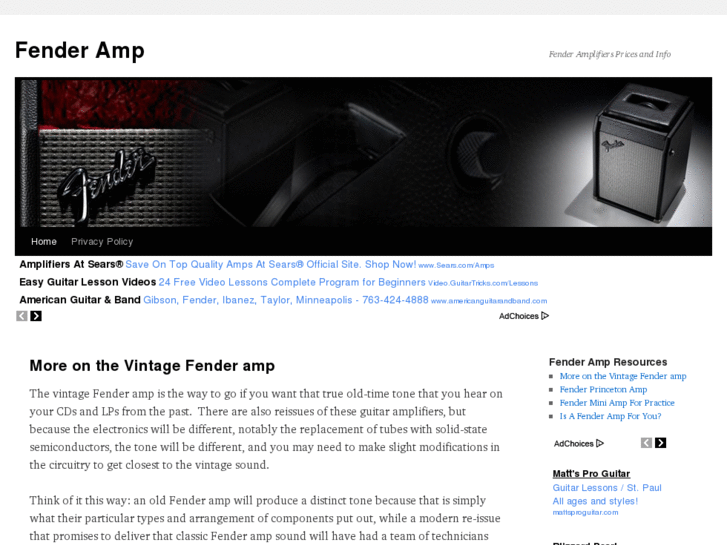 www.fenderamp.net