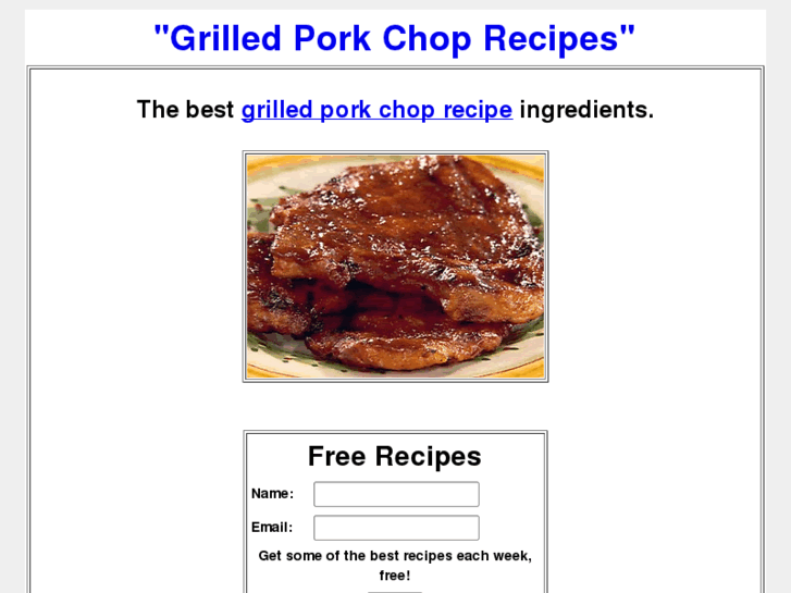 www.grilledporkchoprecipes.com