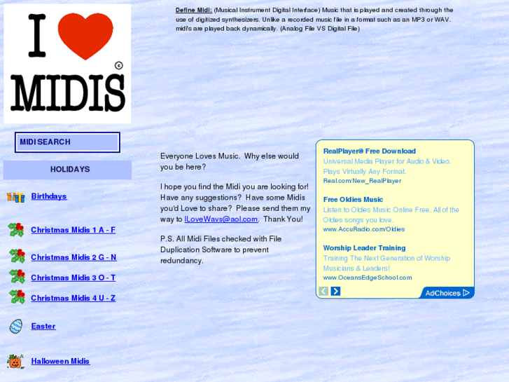 www.ilovemidis.com