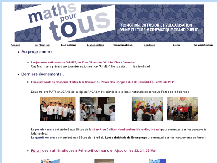 www.maths-pour-tous.org