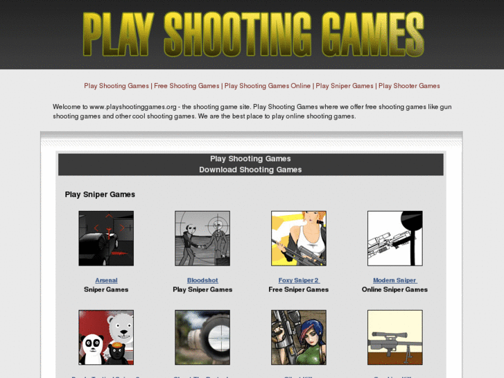 www.playshootinggames.org