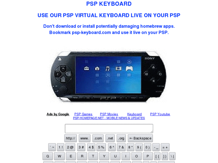 www.psp-keyboard.com