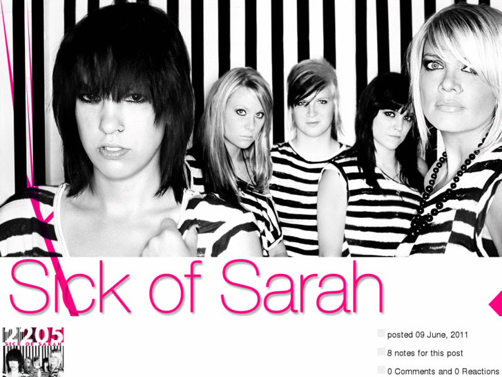 www.sickofsarah.com