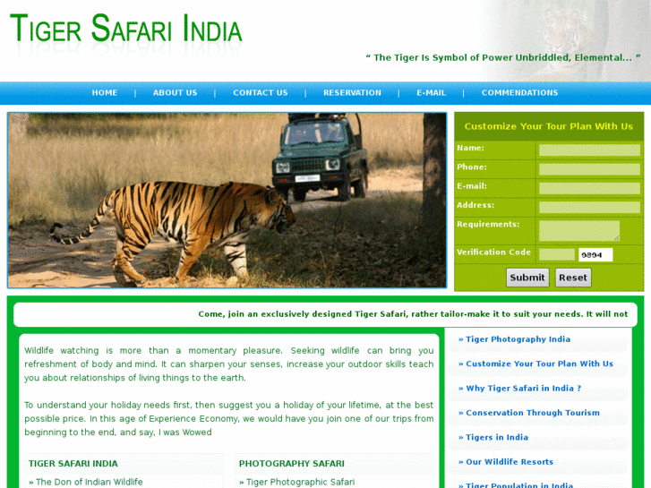 www.tigersafari.net