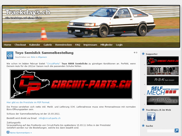 www.trackdays.ch