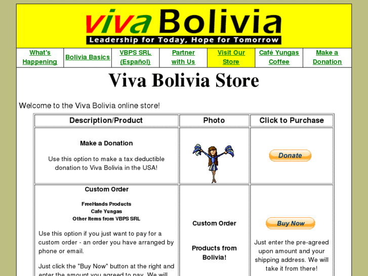 www.vivaboliviastore.com