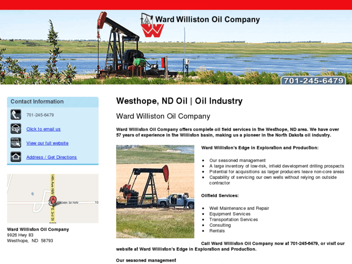 www.wardwillistonoilcompany.com