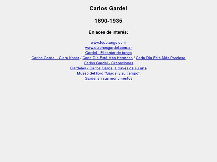 www.carlosgardel.net